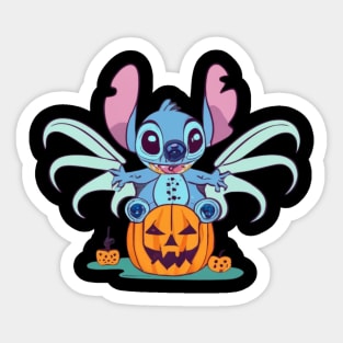 Halloween Stitch Sticker